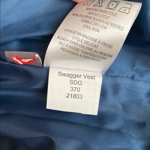 Mountain khakis Jackson hole Wyoming Green Swagger Vest - Picture 8 of 13